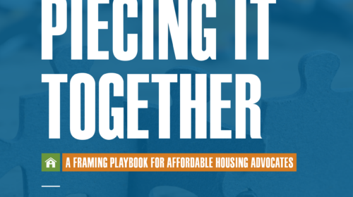 Cover of "Piecing it Together" feature title text